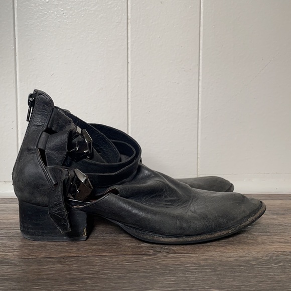 Jeffrey Campbell Everly Boots Leather 8 - Picture 3 of 10